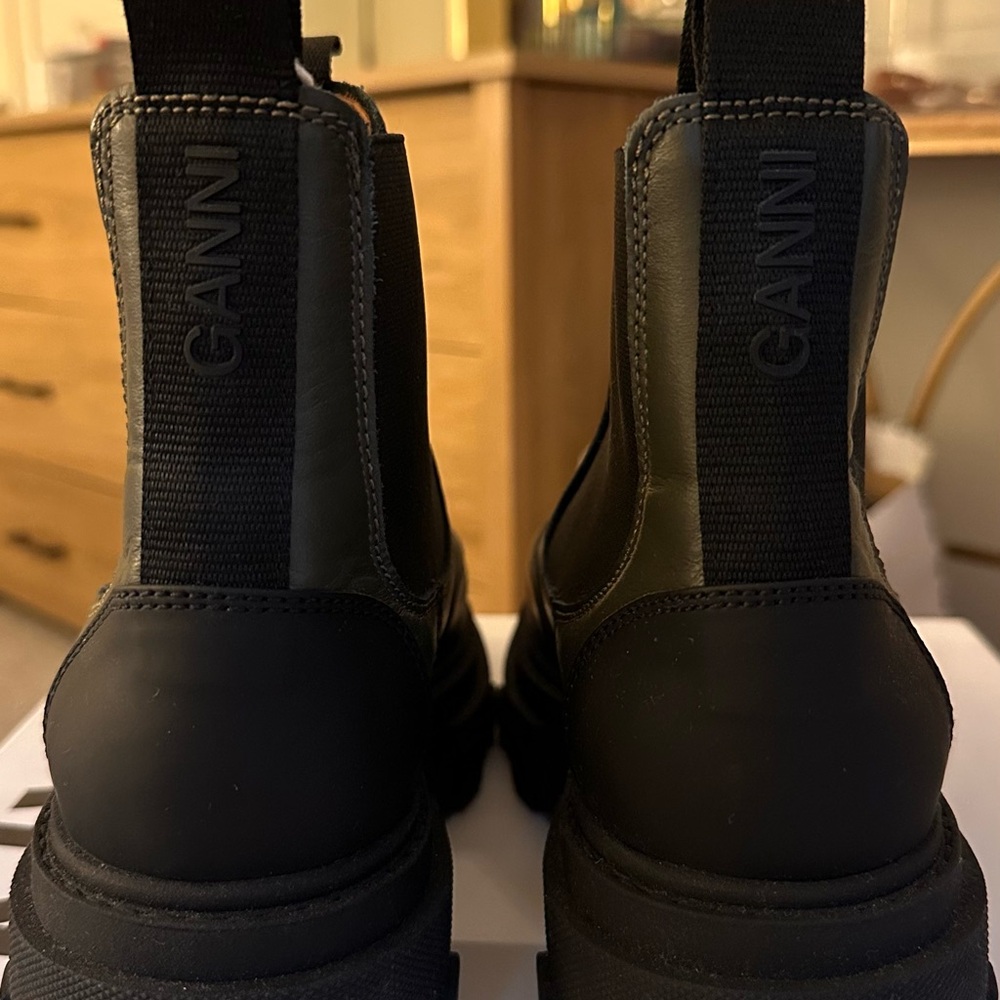 Ganni Chelsea Boots - Size 38